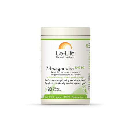 Ashwagandha 5000 BIO Extrait bio hautement concentré