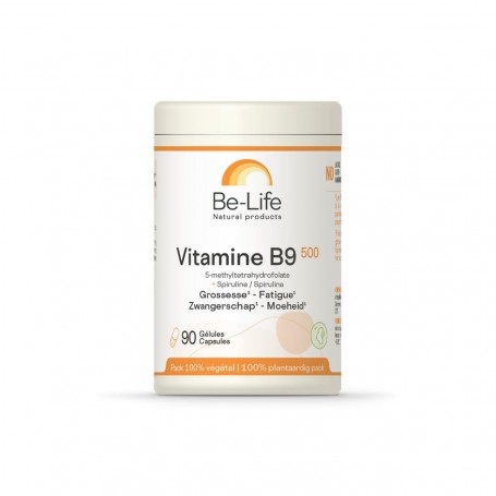 Vitamine B9 500 Sel de 5-méthyl tétra hydrofolate