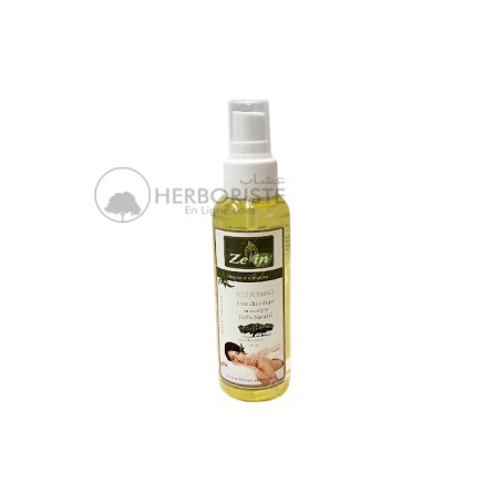 Zeine - Huile de massage à base d'huile d'argan et eucalyptus - 100 ml